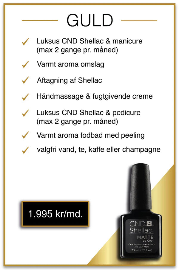 Shellac Gold Subscription | STATEMENT COPENHAGEN – Statement Copenhagen